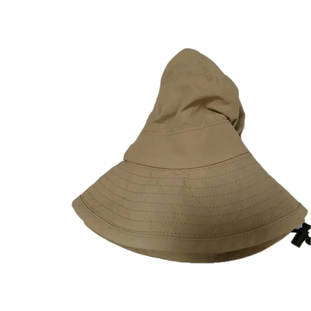 Dorman Pacific‎ Headwear Outdoor Design Bucket Hat Size XL Beige Safari Sun Brim